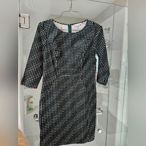 Boden dress geo print Hannah seam US size 8R